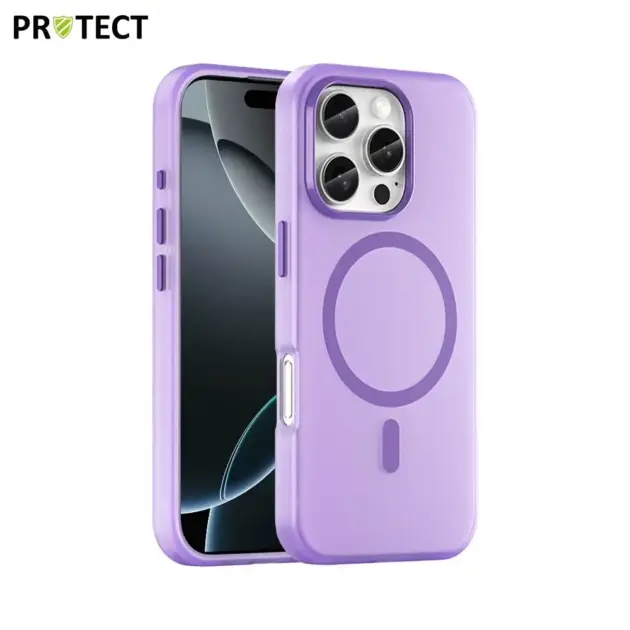 Protective case for iPhone 16 Pro dark purple