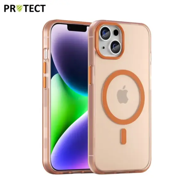 Coque de Protection MF-006 MagSafe PROTECT pour Apple iPhone 14 Orange