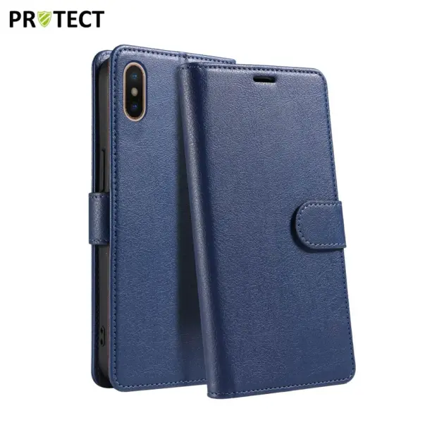 Housse de Protection IP011 PROTECT pour Apple iPhone X/iPhone XS Bleu Marine