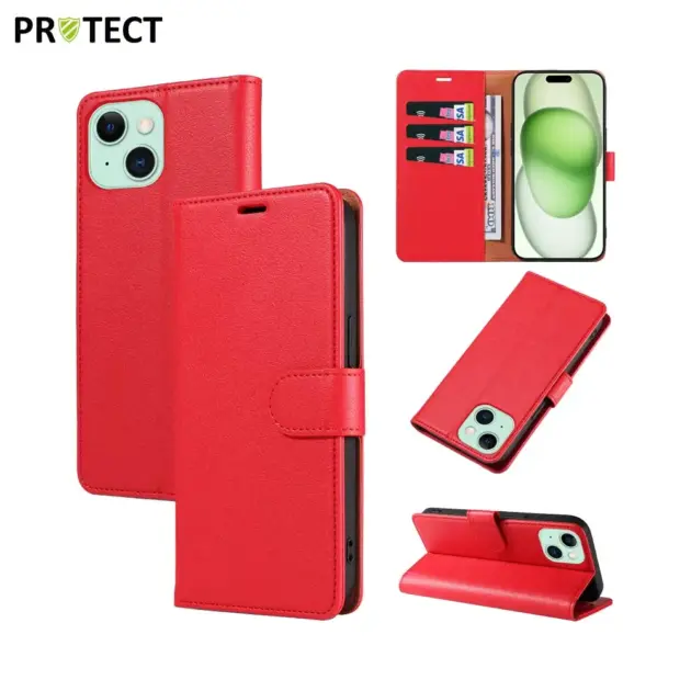 Housse de Protection IP011 PROTECT pour Apple iPhone 15 Rouge