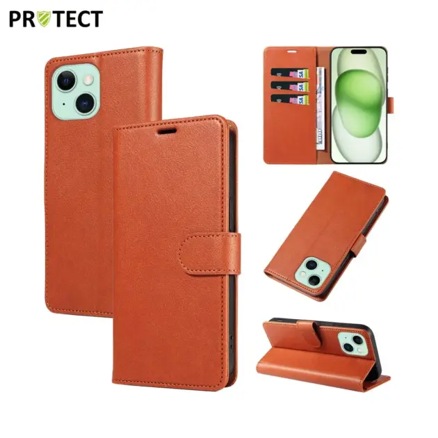 Housse de Protection IP011 PROTECT pour Apple iPhone 15 Marron