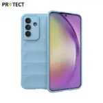 Cell Phone Cover Bag for Samsung Galaxy A36/56 5G, Drop Resistant TPU Rugged Back Phone Case - Light Blue