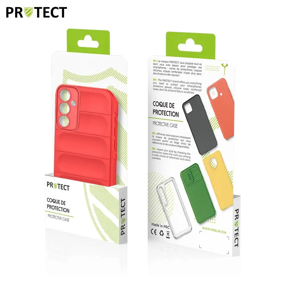 Cell Phone Cover Bag for Samsung Galaxy A16 / A17 5G, Drop Resistant TPU Rugged Back Phone Case - Red – Image 2