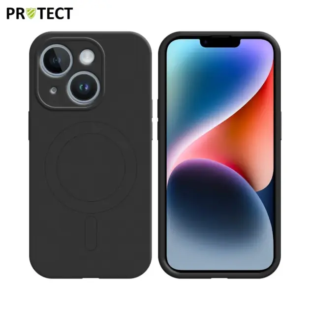 Coque de Protection IZ001 PROTECT pour Apple iPhone 14 MagSafe Noir