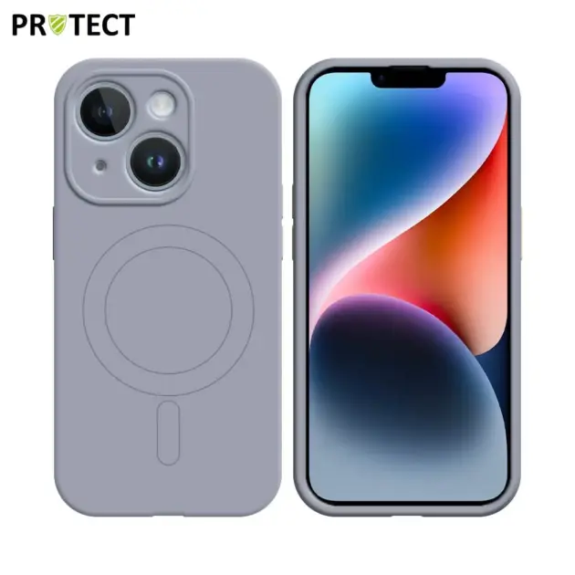 Coque de Protection IZ001 PROTECT pour Apple iPhone 14 MagSafe Violet