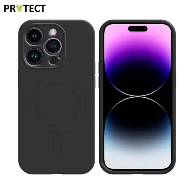 Coque de Protection IZ001 PROTECT pour Apple iPhone 14 Pro Max MagSafe black