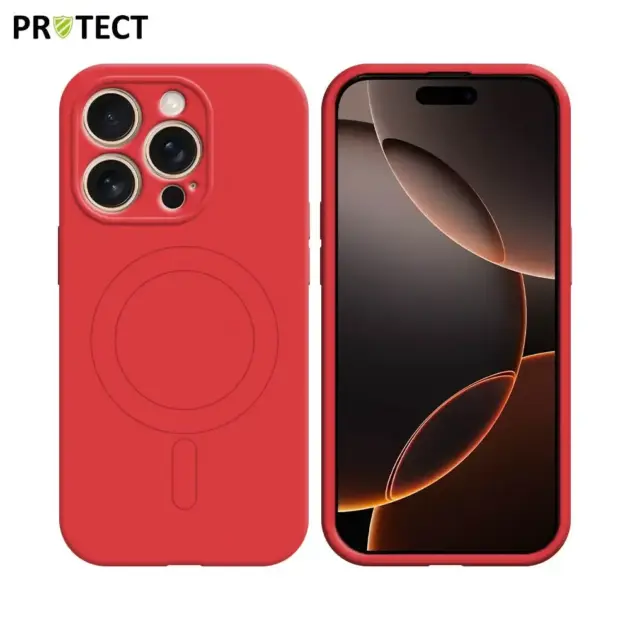 Protective case for iPhone 16 Pro red