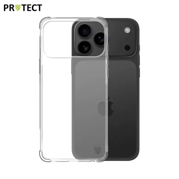 Coque Silicone Renforcée PROTECT pour Apple iPhone 17 Pro Max Transparent