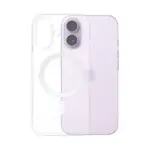 Coque MagSafe silicone pour Apple iPhone 17 - Transparent