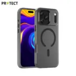 Coque de protection pour iPhone 17 Pro - Noir Transparent