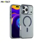 Coque de protection pour iPhone 17 Pro Max - Bleu Transparent