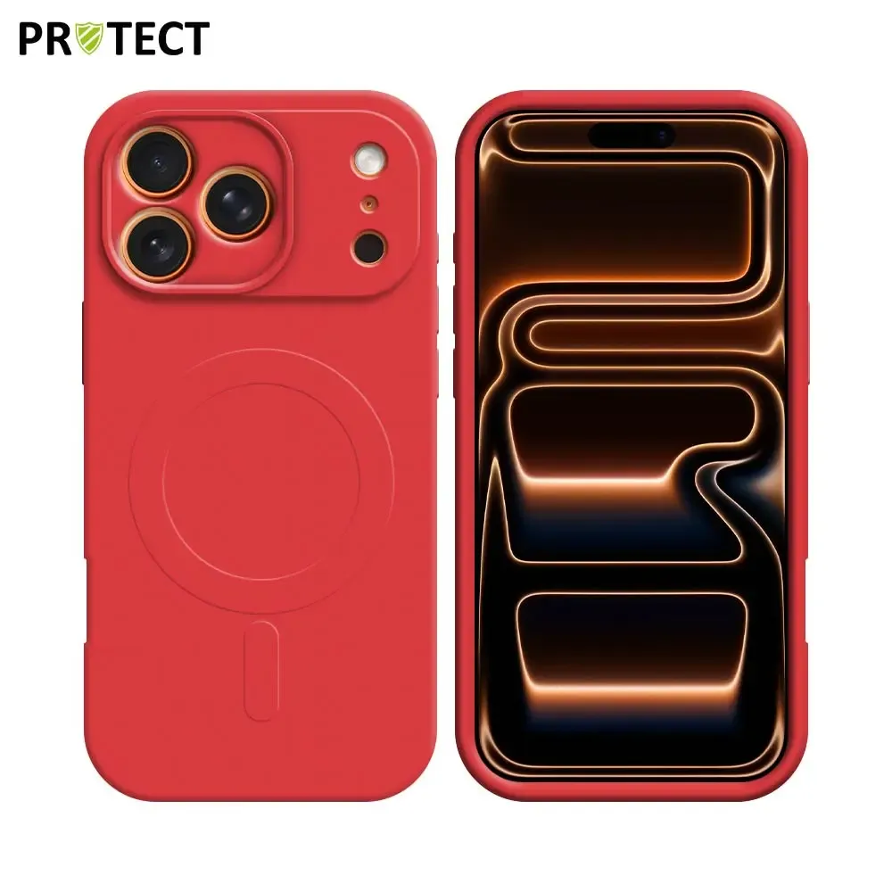 Coque de protection pour iPhone 17 Pro Max - Rouge