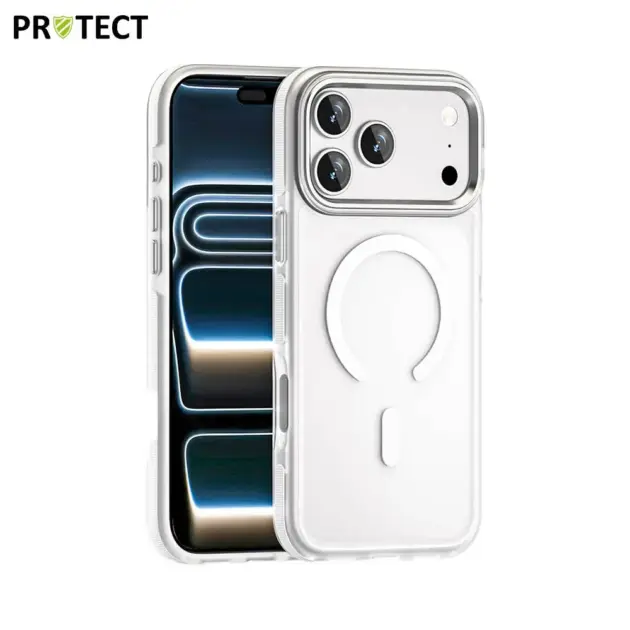 Coque de Protection MS01 MagSafe PROTECT pour Apple iPhone 17 Pro Max Blanc
