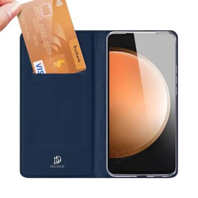 Housse de Protection Skin Pro Dux Ducis pour Samsung Galaxy S25 FE S731 Bleu