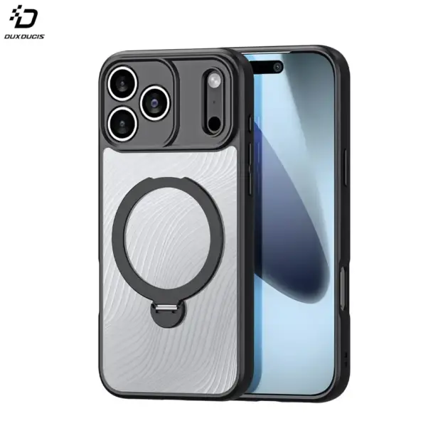 iPhone 17 Pro Max black and transparent