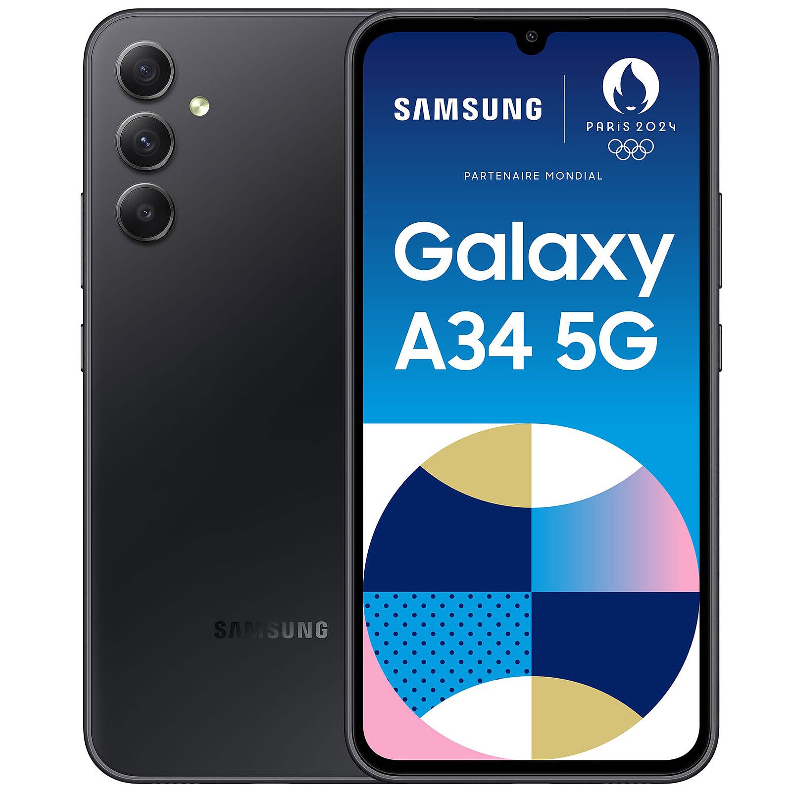 SAMSUNG A34 5G 128GO NOIR