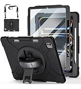 IPAD AIR 13" 2024 / IPAD PRO 12,9" 18/20/21/22 RIXUS ANTI SHOCK CASE WITH 360 DEGREE KICKSTAND