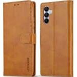 Étui livre A55 5G - Marron