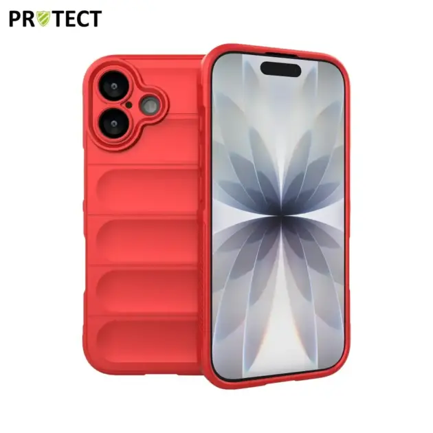 Coque de Protection IX008 PROTECT pour Apple iPhone 17 Rouge