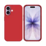 Coque Silicone Compatible pour Apple iPhone 17 (#14) Rouge