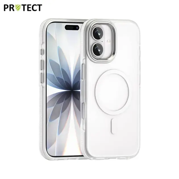 Coque de Protection MS01 MagSafe PROTECT pour Apple iPhone 17 Blanc