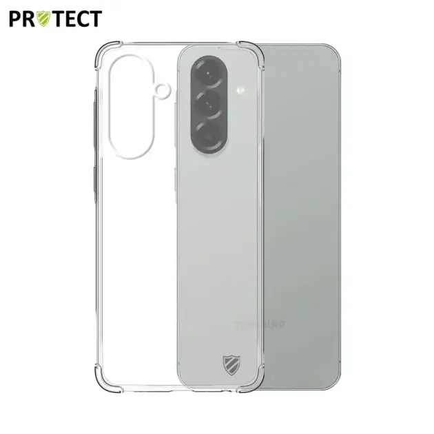 Coque Silicone Renforcée PROTECT pour Samsung Galaxy A57 5G A576 Transparent