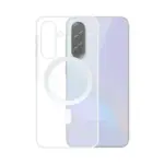 Coque Silicone MagSafe Compatible pour Samsung Galaxy A37 5G A376 Transparent