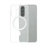 Coque Silicone MagSafe Compatible pour Samsung Galaxy A57 5G A576 Transparent