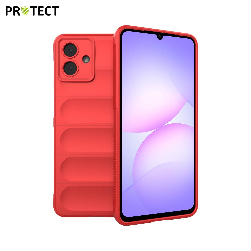 Coque de Protection IX008 PROTECT pour Samsung Galaxy A07 4G A075 Rouge