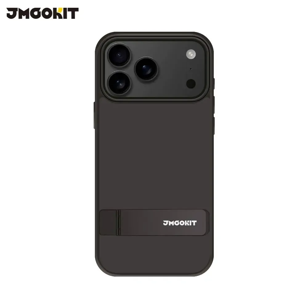 Coque de Protection Metal Bracket JMGOKIT pour Apple iPhone 17 Pro Max Noir
