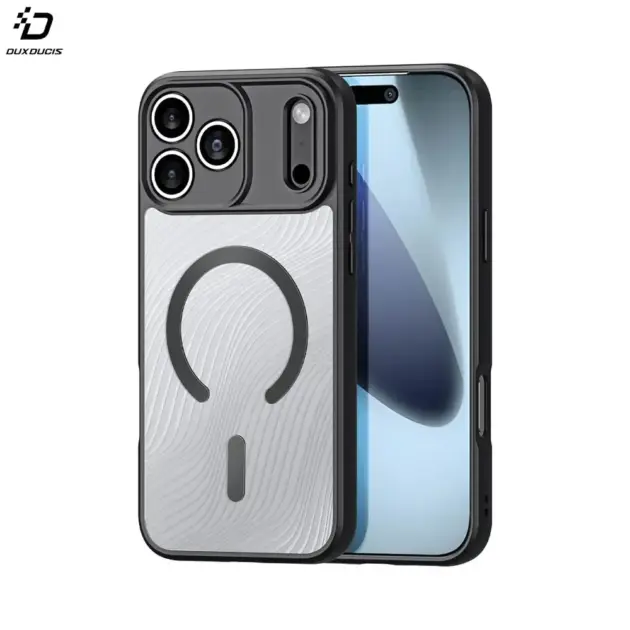 Coque de Protection MagSafe Aimo Mag Dux Ducis pour Apple iPhone 17 Pro Noir