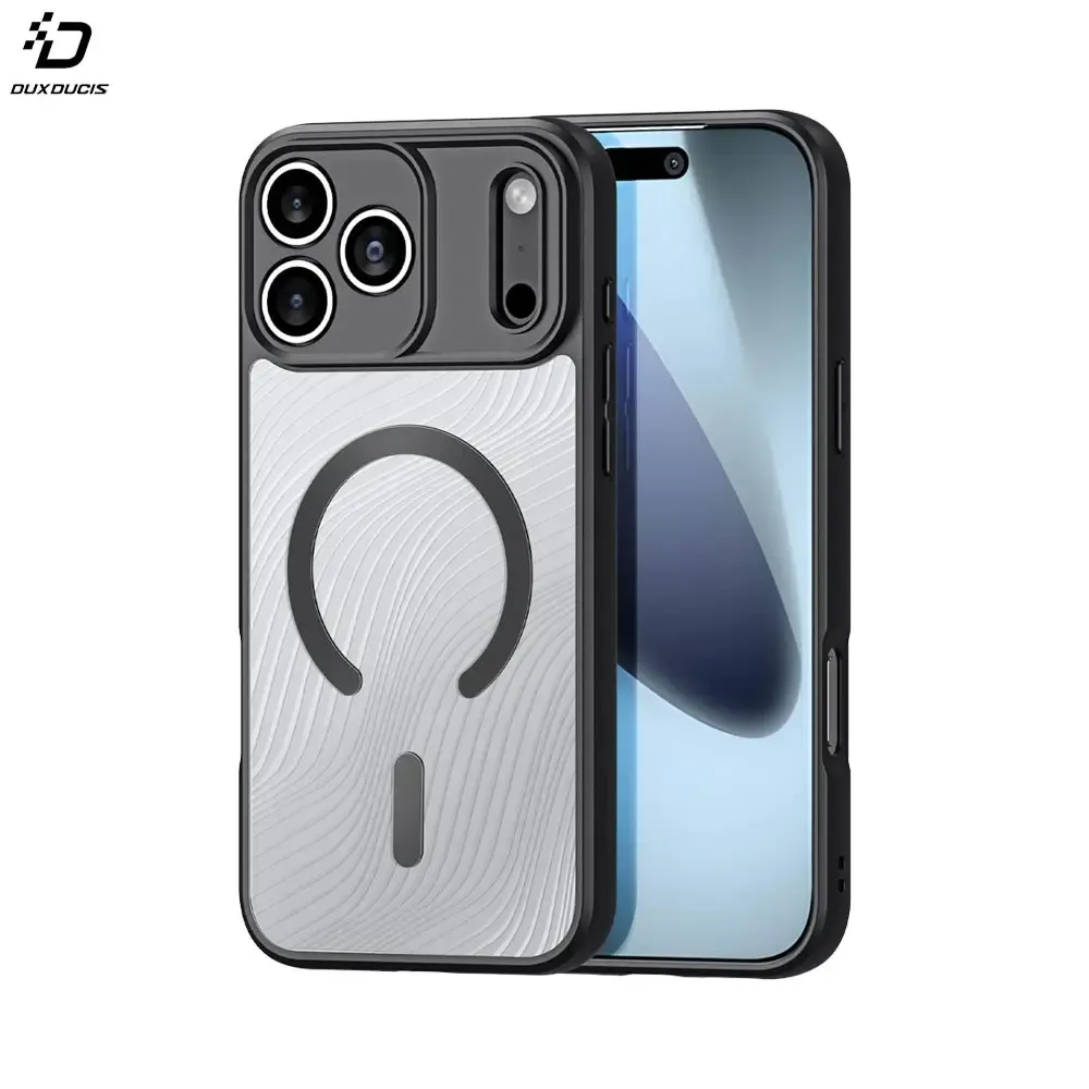 Coque de Protection MagSafe Aimo Mag Dux Ducis pour Apple iPhone 17 Pro Noir