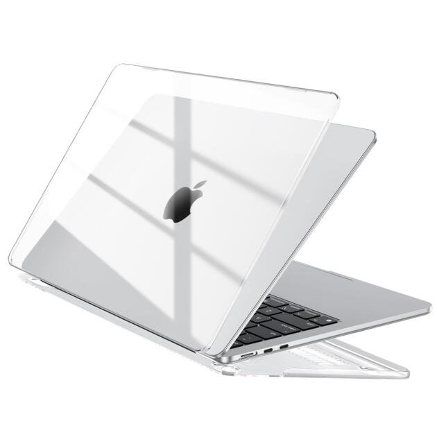 Coque de Protection Transparente pour MacBook Air 13" M2 M3 M4 M5 (2022-2026)