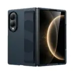 Coque de Protection Magnétique avec Bague 360° pour Samsung Galaxy Z Flip 8 Bleu (SM-F776)