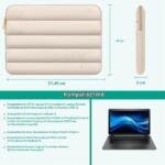 Sacoche Ordinateur Portable MOSISO Puffy 14 Pouces
