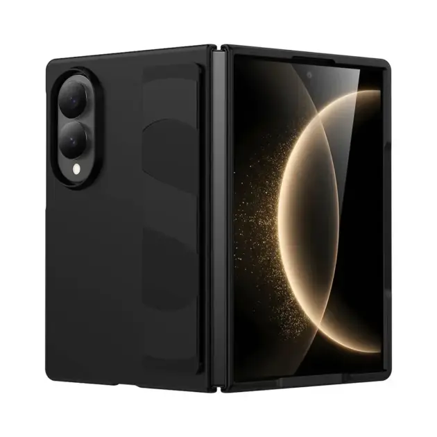 Coque de Protection avec Dragonne pour Samsung Galaxy Z Fold 8 Wide Noir (SM-F971)