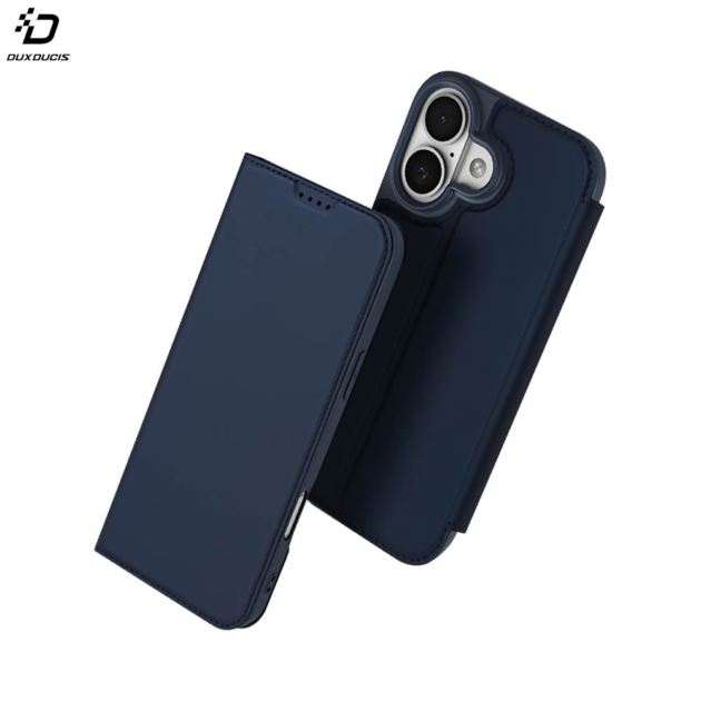 Housse de Protection Skin Pro Dux Ducis pour Apple iPhone 17 Bleu