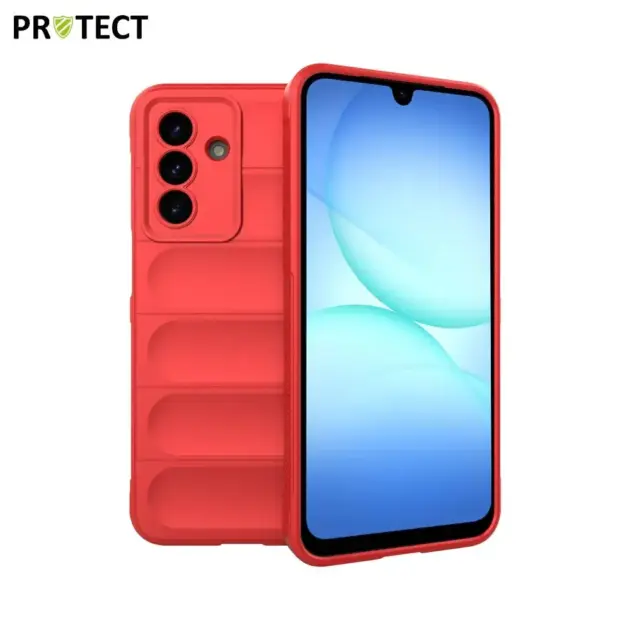 Coque de Protection IX008 PROTECT pour Samsung Galaxy A17 5G et A17 4G Rouge