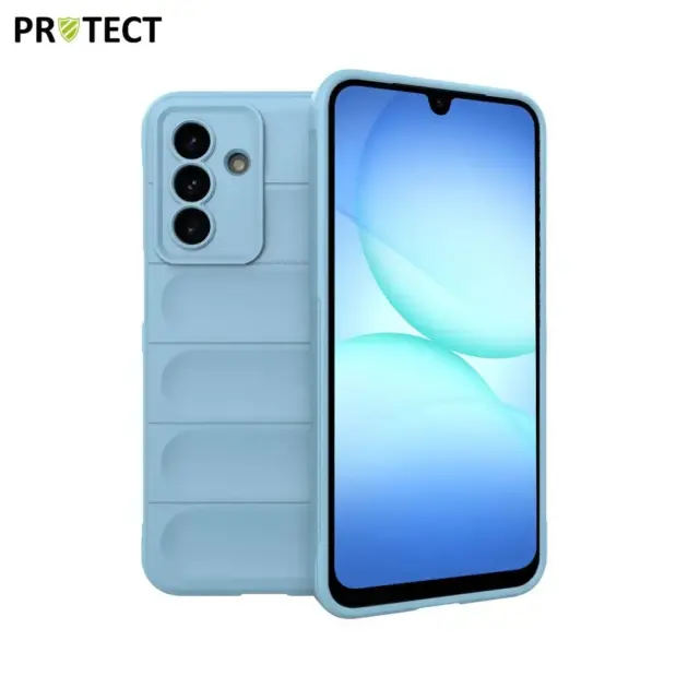 Coque de Protection IX008 PROTECT pour Samsung Galaxy A17 5G A176 & 4G A175 Bleu Clair