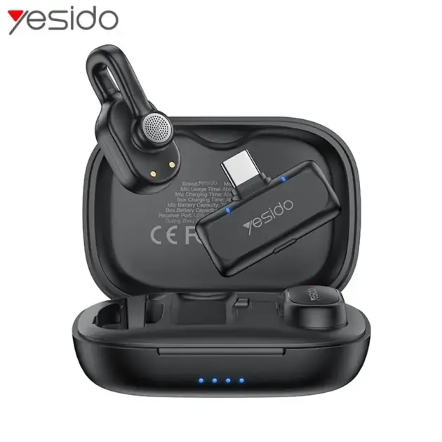 Microphone Cravate Yesido KR25 Noir
