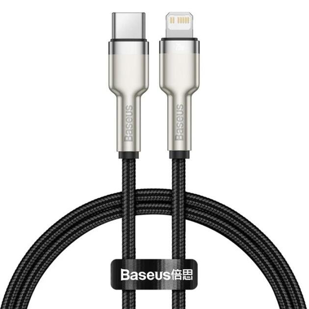 Câble USB-C vers Lightning Métallique Baseus Cafule Series PD 20W 25cm