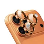 Protection Lentille Caméra pour Apple iPhone 17 Pro / 17 Pro Max - Orange Cosmique