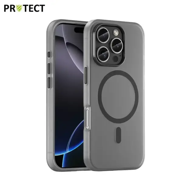 Coque de Protection MagSafe MF-006 PROTECT pour Apple iPhone 16 Pro Noir