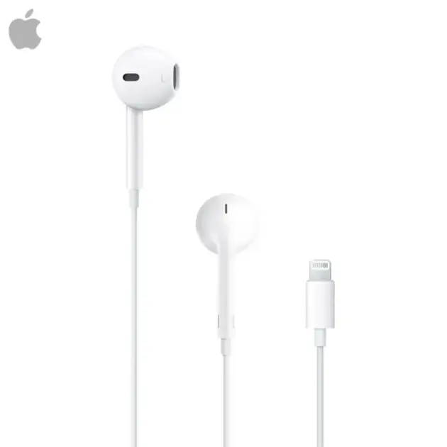 Écouteurs Filaires Apple EarPods Connecteur Lightning MWTY3ZM/A Blanc