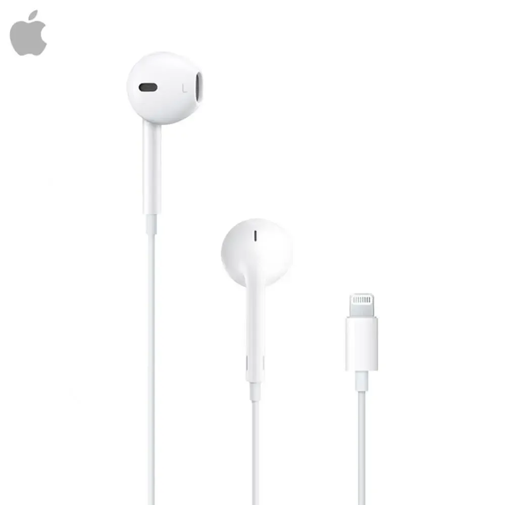 Écouteurs Filaires Apple EarPods Connecteur Lightning MWTY3ZM/A Blanc