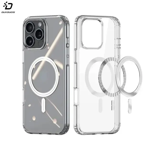 Coque de Protection MagSafe Clin Mag Dux Ducis pour Apple iPhone 16 Pro Transparent