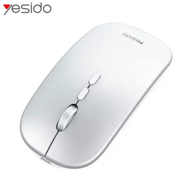 Souris sans Fil Yesido Slim 2,4G KB15 - Blanc