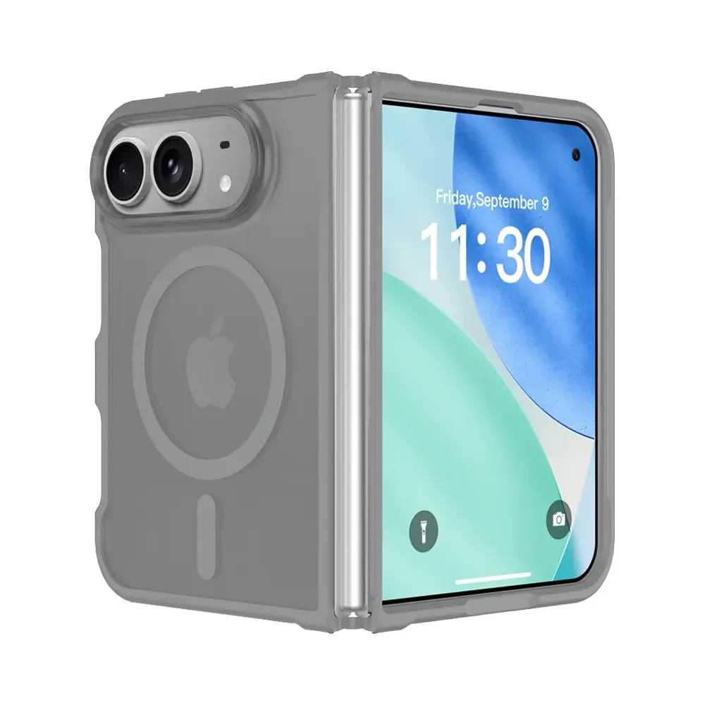 Coque de Protection MagSafe IPF-001 pour Apple iPhone Duo - Gris