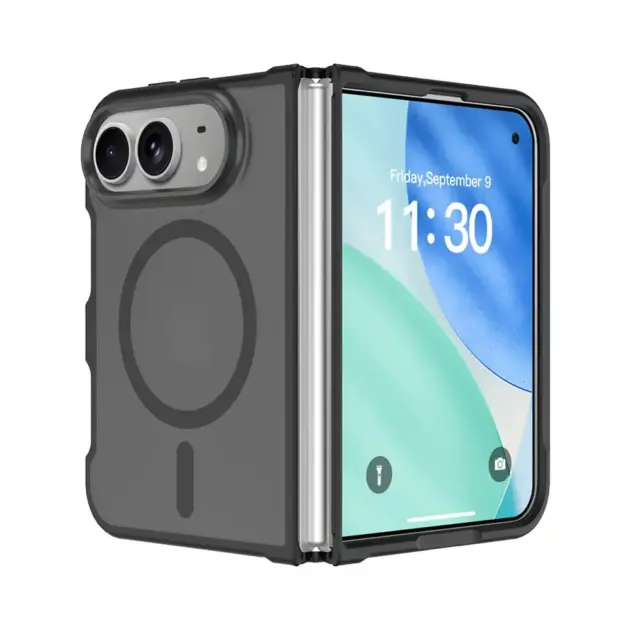 Coque de Protection MagSafe IPF-001 pour Apple iPhone Duo - Noir