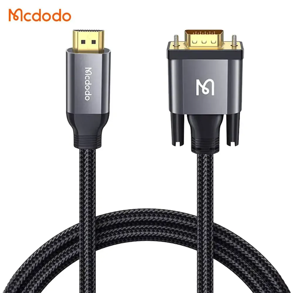 Câble VGA Mâle vers VGA Mâle Mcdodo - 2m - CA-7770 - Noir